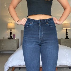 ZARA High Waist Skinny Jeans